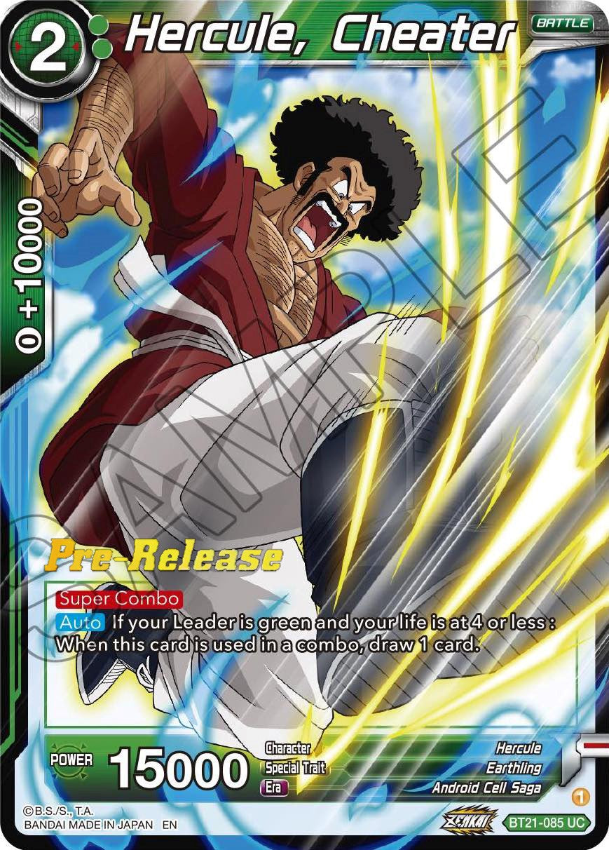 Hercule, Cheater (BT21-085) [Wild Resurgence Pre-Release Cards] | Odin's Place