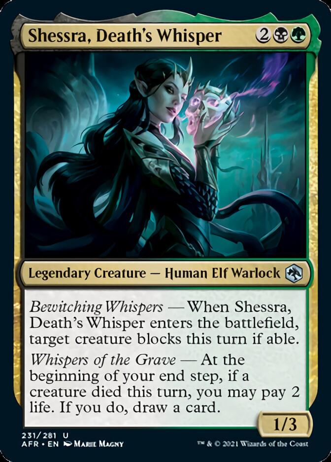 Shessra, Death's Whisper [Dungeons & Dragons: Adventures in the Forgotten Realms] | Odin's Place