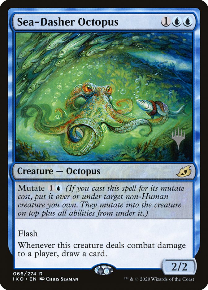 Sea-Dasher Octopus (Promo Pack) [Ikoria: Lair of Behemoths Promos] | Odin's Place