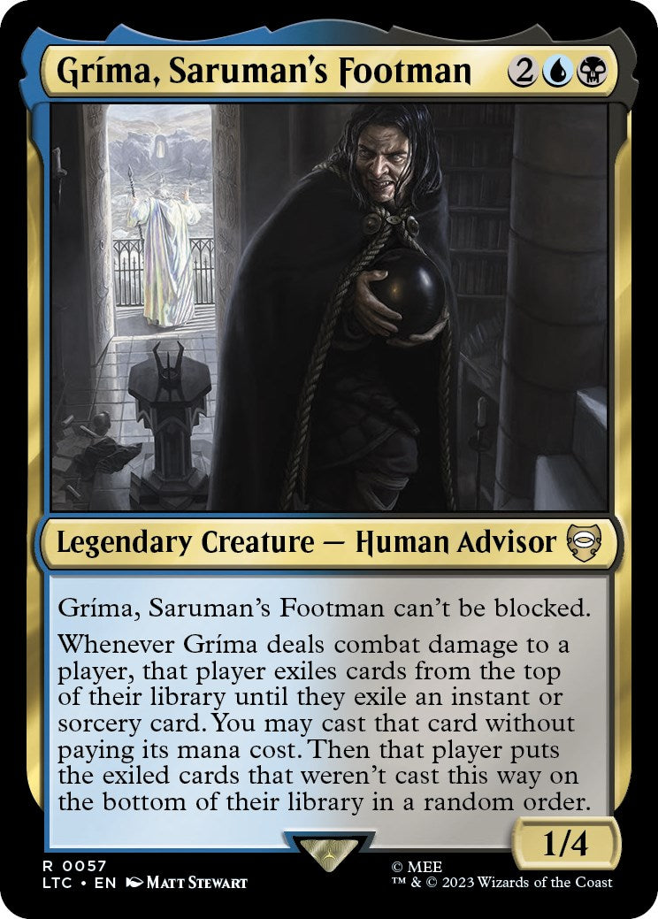 Grima, Saruman's Footman [The Lord of the Rings: Tales of Middle-Earth Commander] | Odin's Place