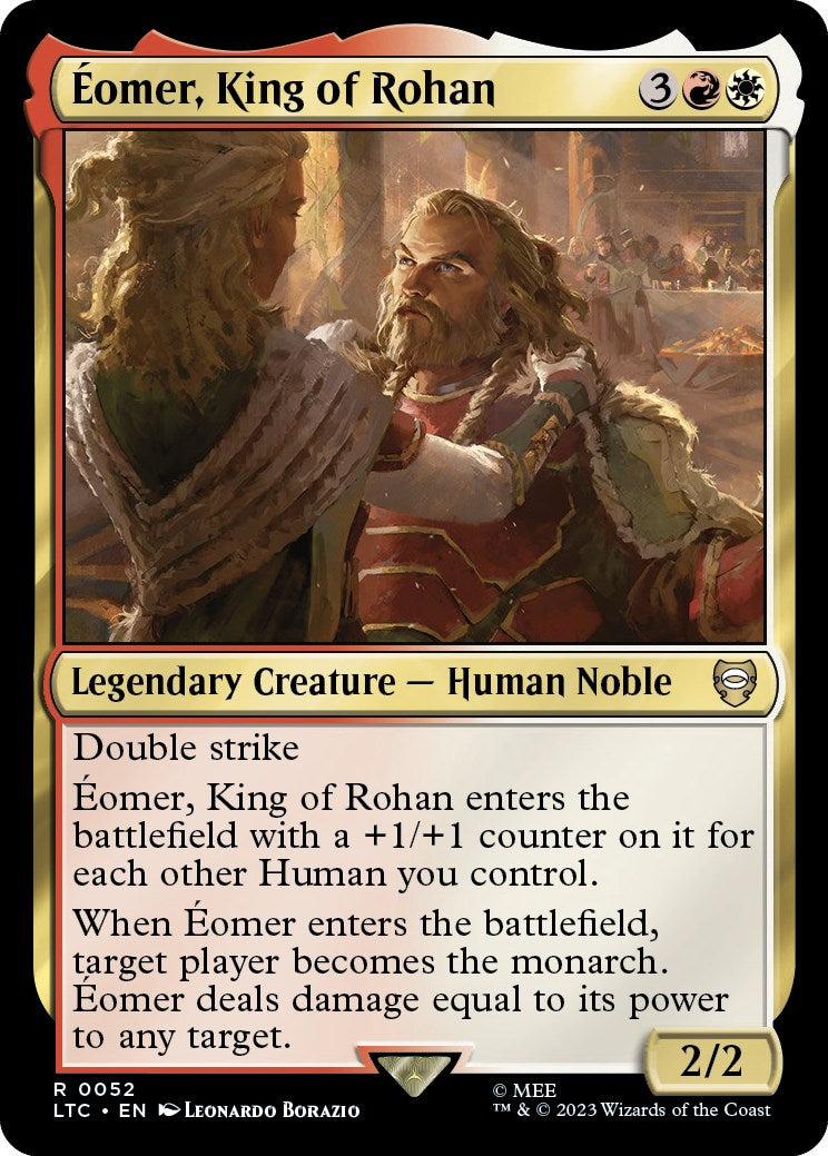 Eomer, King of Rohan [The Lord of the Rings: Tales of Middle-Earth Commander] | Odin's Place