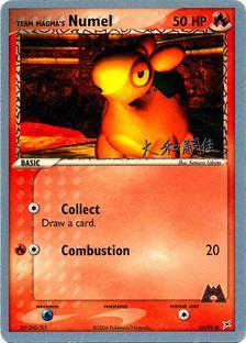 Team Magma's Numel (64/95) (Magma Spirit - Tsuguyoshi Yamato) [World Championships 2004] | Odin's Place