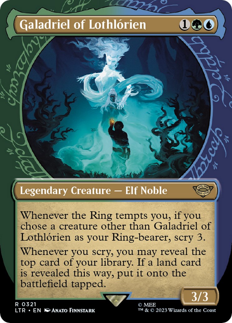 Galadriel of Lothlorien (Showcase Ring Frame) [The Lord of the Rings: Tales of Middle-Earth] | Odin's Place