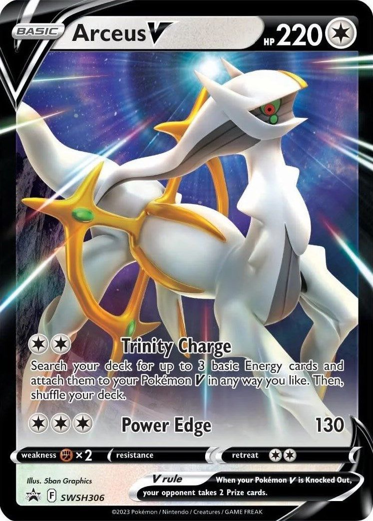 Arceus V (SWSH306) [Sword & Shield: Black Star Promos] | Odin's Place