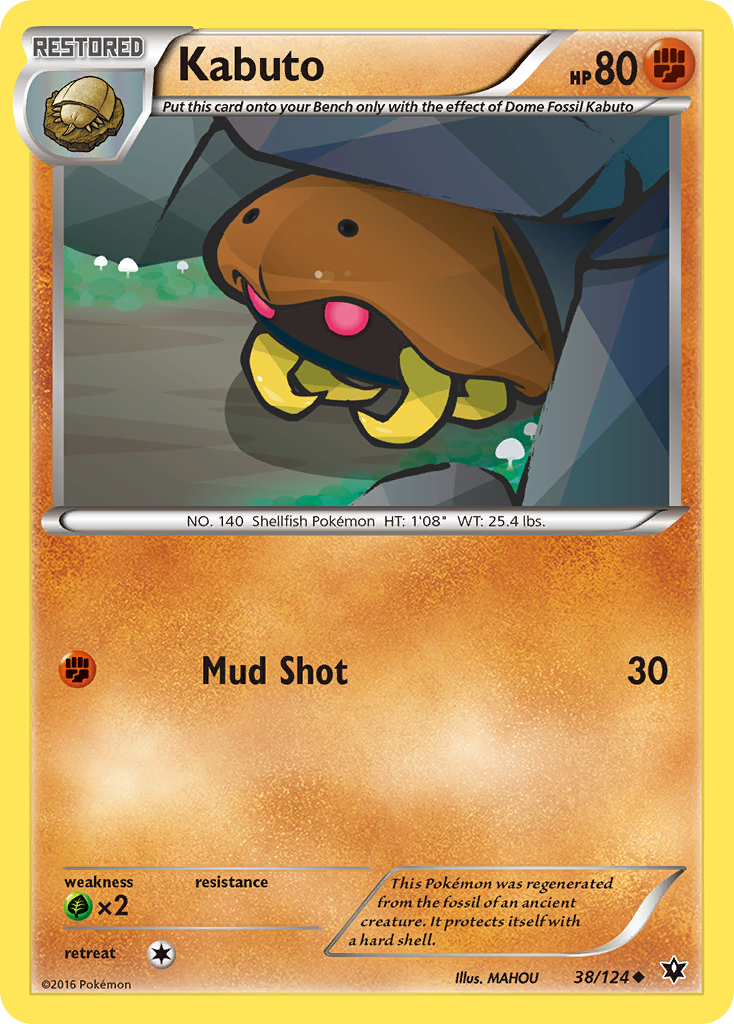 Kabuto (38/124) [XY: Fates Collide] | Odin's Place