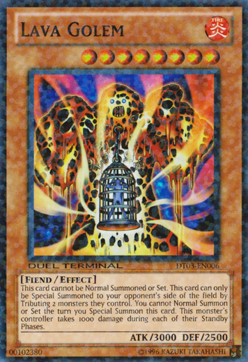 Lava Golem [DT03-EN006] Super Rare | Odin's Place