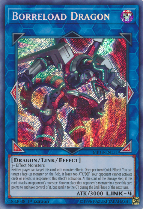Borreload Dragon [MP18-EN131] Secret Rare | Odin's Place