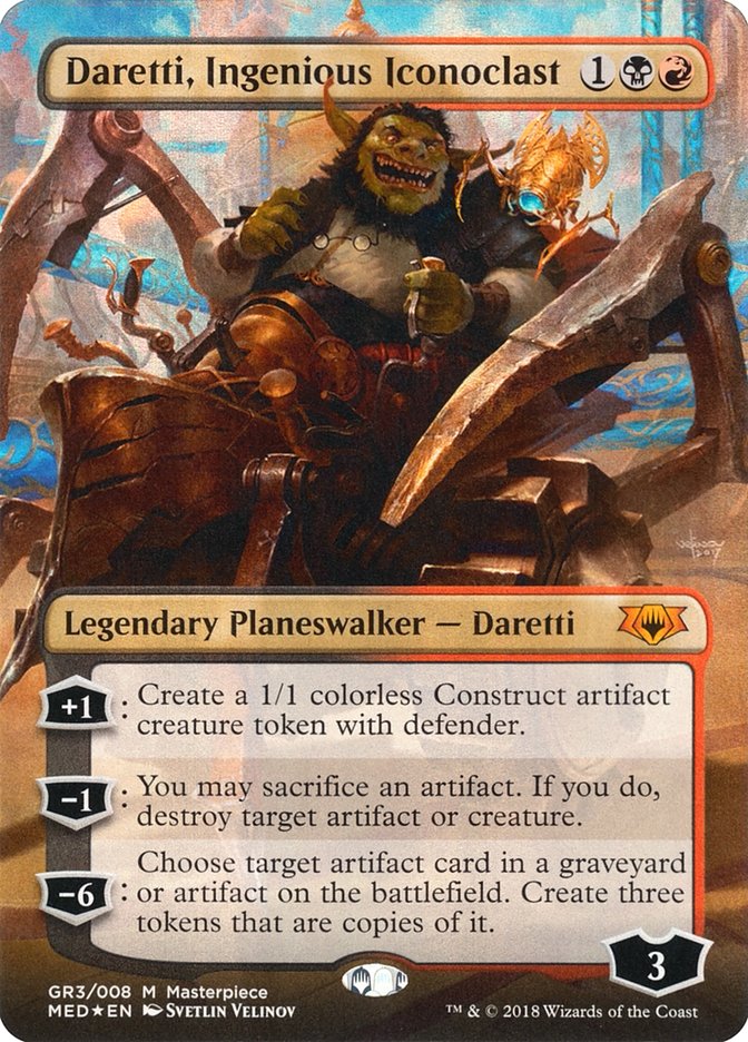 Daretti, Ingenious Iconoclast [Mythic Edition] | Odin's Place