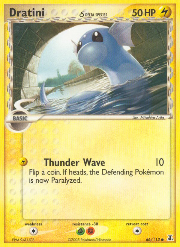 Dratini (66/113) (Delta Species) [EX: Delta Species] | Odin's Place