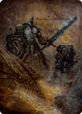 Dakkon, Shadow Slayer Art Card (48) [Modern Horizons 2 Art Series] | Odin's Place