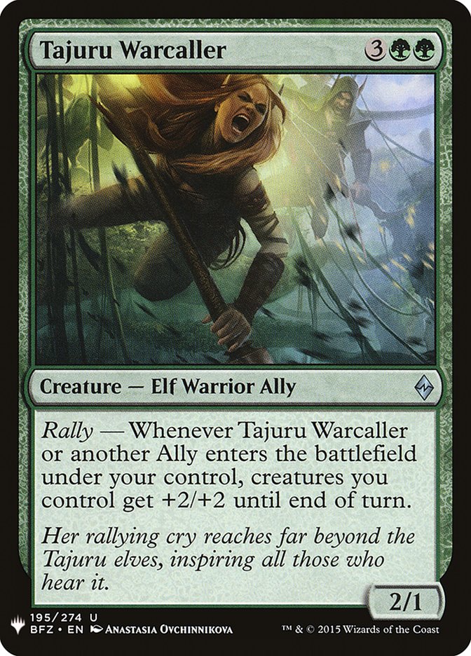Tajuru Warcaller [Mystery Booster] | Odin's Place