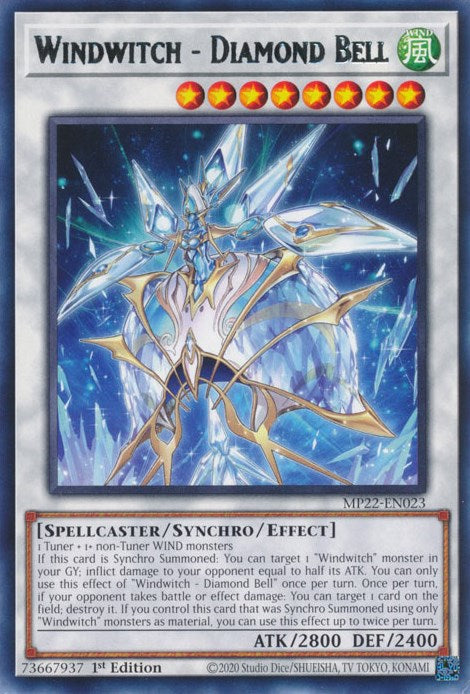 Windwitch - Diamond Bell [MP22-EN023] Rare | Odin's Place