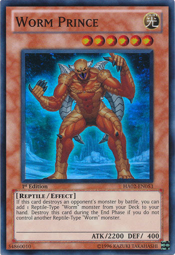 Worm Prince [HA02-EN053] Super Rare | Odin's Place