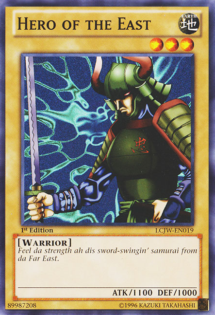 Hero of the East [LCJW-EN019] Common | Odin's Place