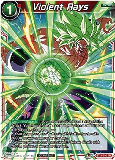 Violent Rays (BT11-030) [Tournament Promotion Cards] | Odin's Place
