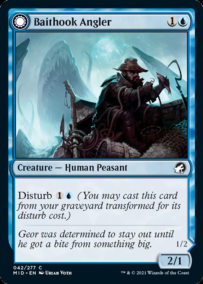 Baithook Angler // Hook-Haunt Drifter [Innistrad: Midnight Hunt] | Odin's Place
