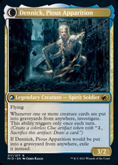 Dennick, Pious Apprentice // Dennick, Pious Apparition [Innistrad: Midnight Hunt] | Odin's Place