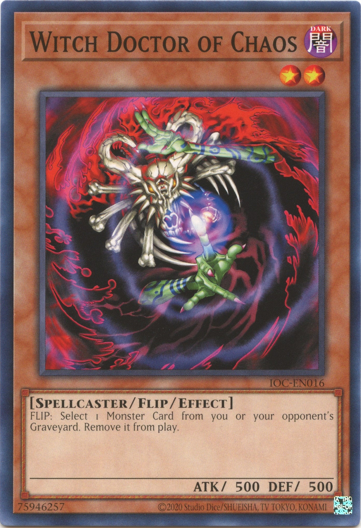 Witch Doctor of Chaos (25th Anniversary) [IOC-EN016] Common | Odin's Place