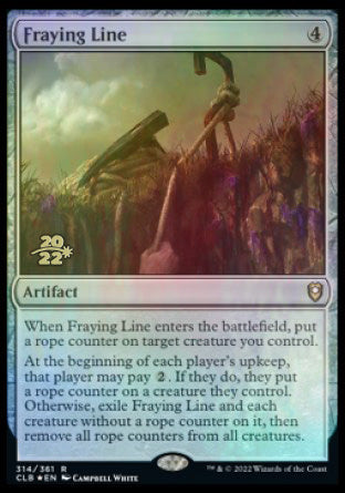 Fraying Line [Commander Legends: Battle for Baldur's Gate Prerelease Promos] | Odin's Place