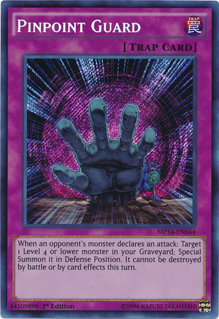 Pinpoint Guard [MP14-EN044] Secret Rare | Odin's Place