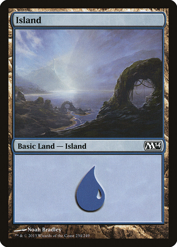 Island (234) [Magic 2014] | Odin's Place