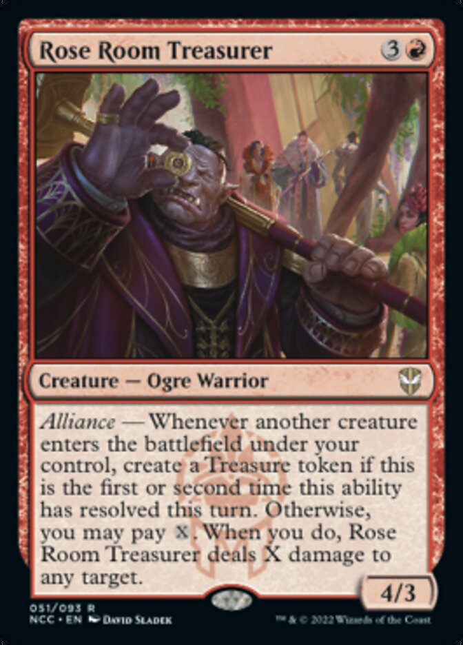 Rose Room Treasurer [Streets of New Capenna Commander] | Odin's Place