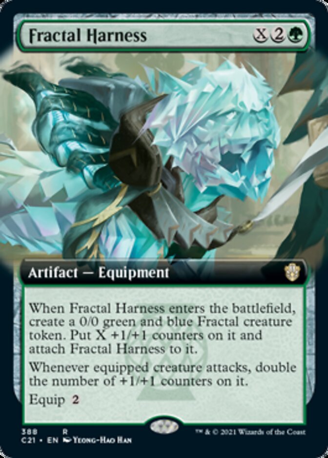 Fractal Harness (Extended Art) [Commander 2021] | Odin's Place