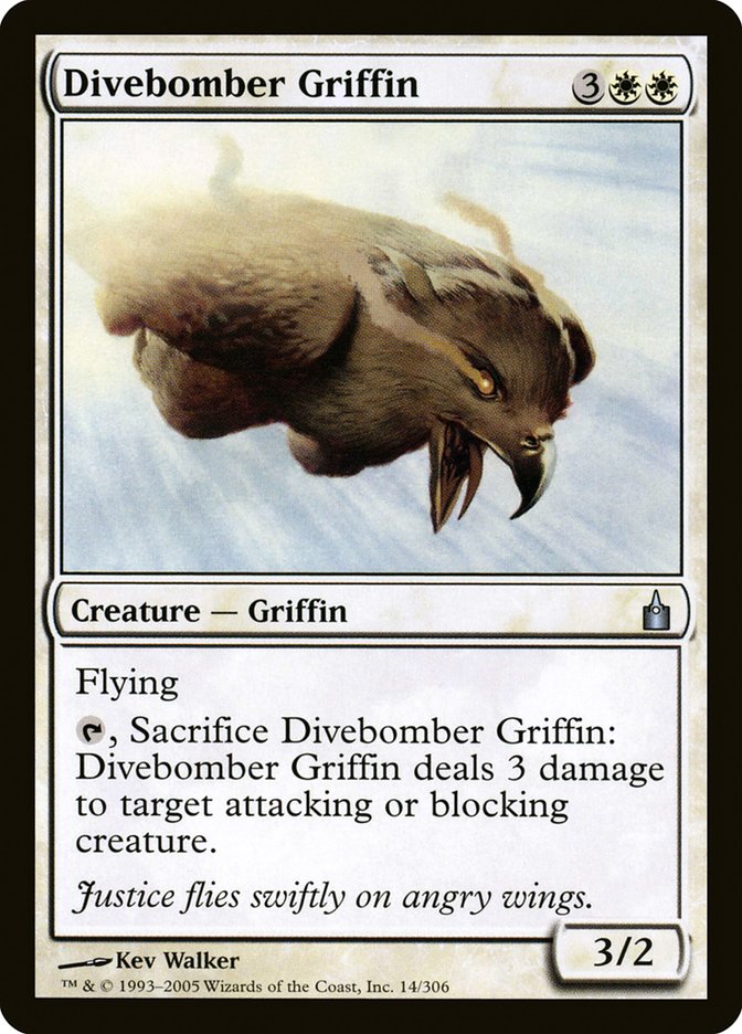 Divebomber Griffin (14) [Ravnica: City of Guilds] | Odin's Place