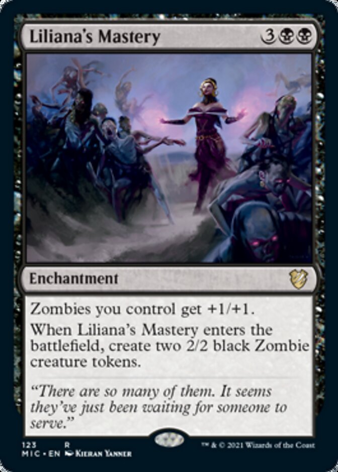 Liliana's Mastery [Innistrad: Midnight Hunt Commander] | Odin's Place