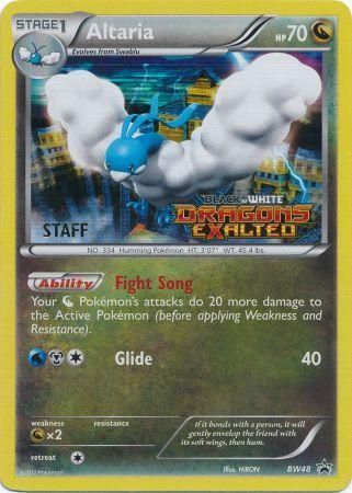 Altaria (BW48) (Staff Prerelease Promo) [Black & White: Black Star Promos] | Odin's Place