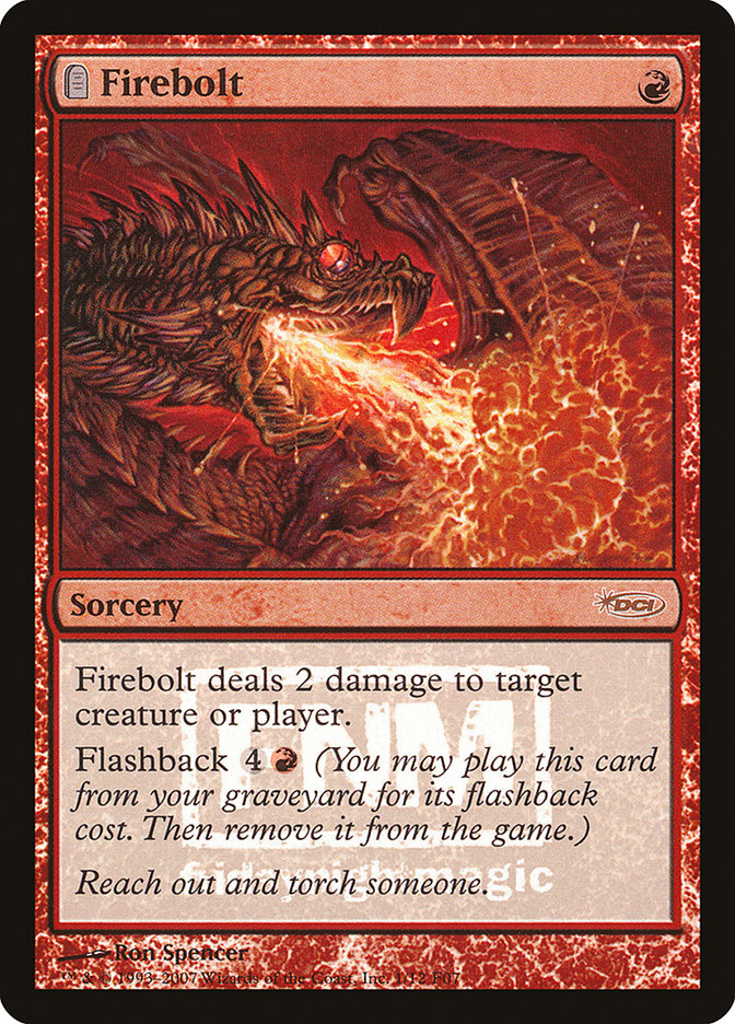 Firebolt (1) [Friday Night Magic 2007] | Odin's Place