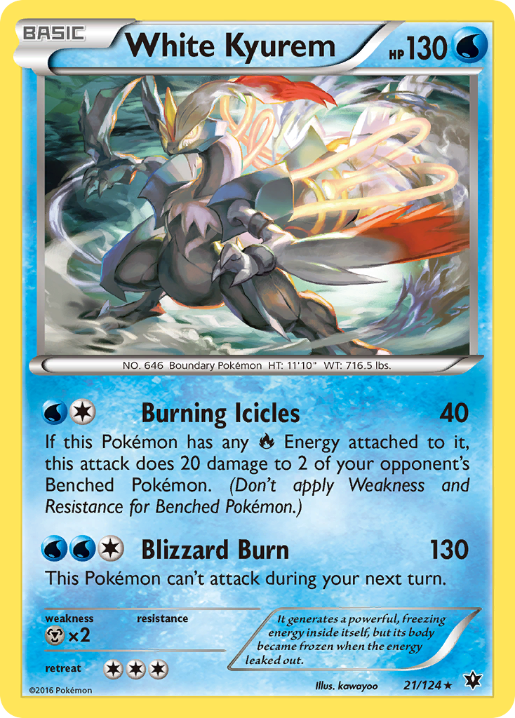 White Kyurem (21/124) [XY: Fates Collide] | Odin's Place