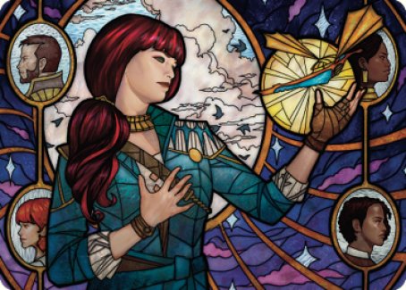 Jhoira, Ageless Innovator Art Card [Dominaria United Art Series] | Odin's Place