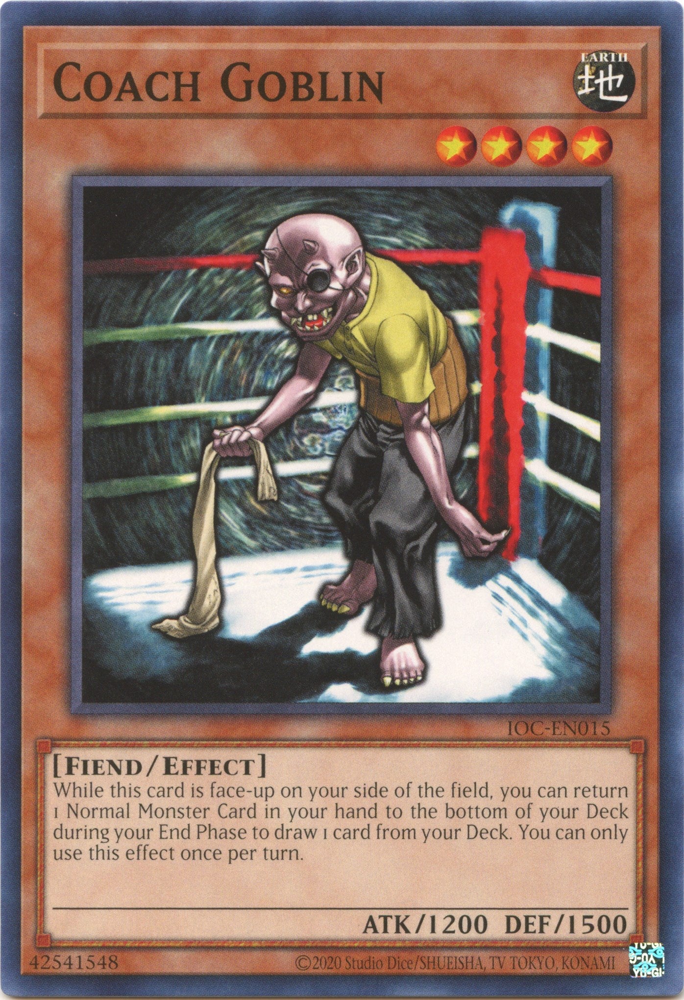 Coach Goblin (25th Anniversary) [IOC-EN015] Common | Odin's Place