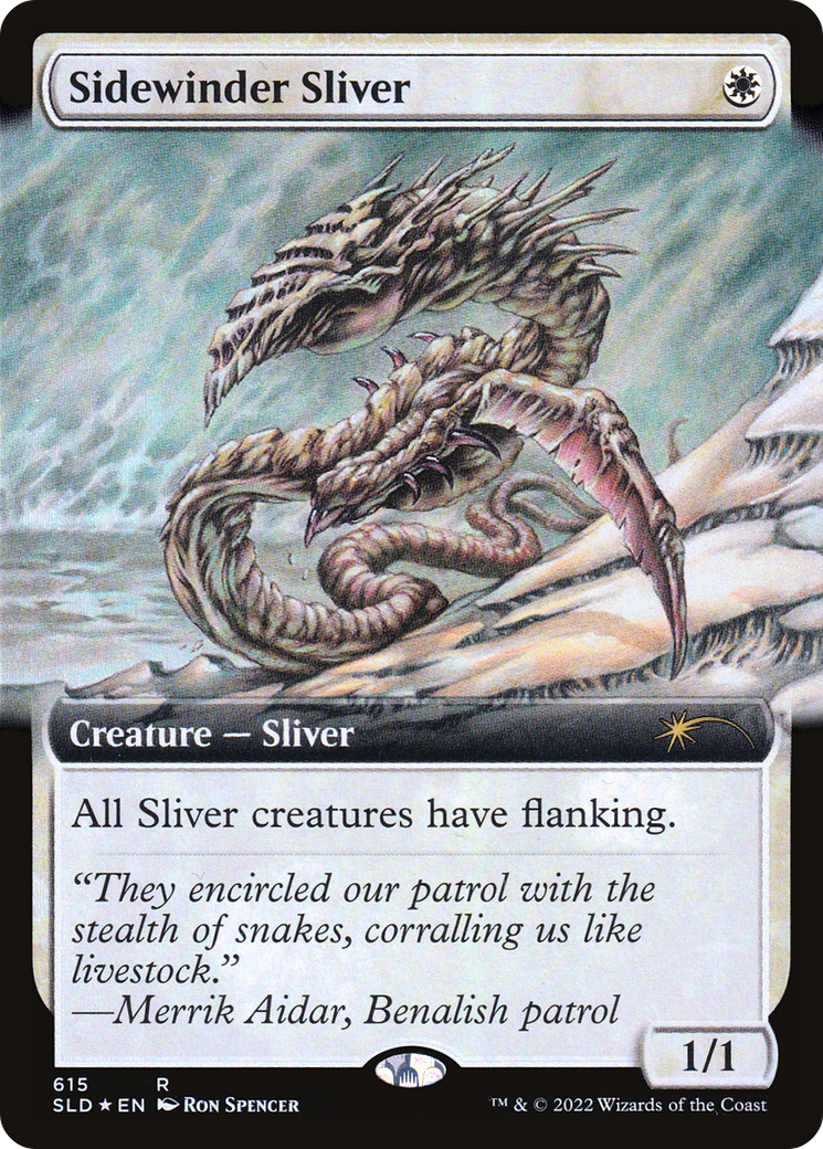 Sidewinder Sliver (Extended Art) [Secret Lair Drop Promos] | Odin's Place