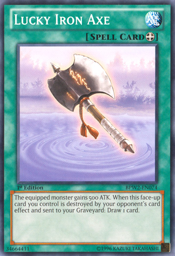 Lucky Iron Axe [BPW2-EN074] Common | Odin's Place