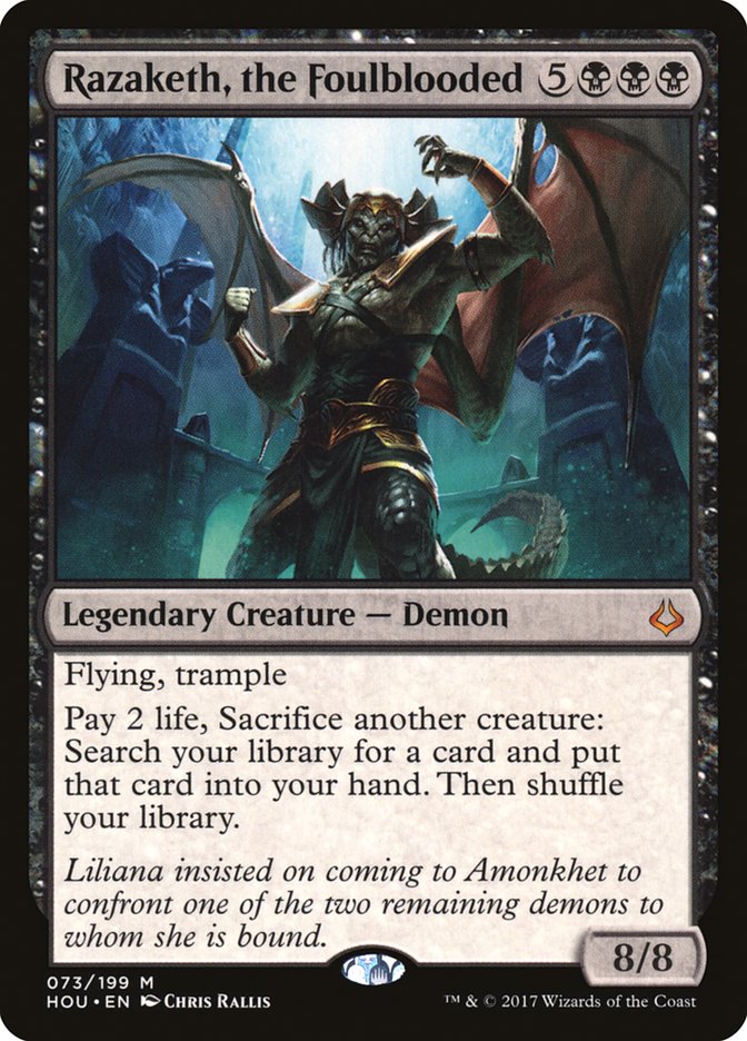 Razaketh, the Foulblooded (73) [Hour of Devastation] | Odin's Place