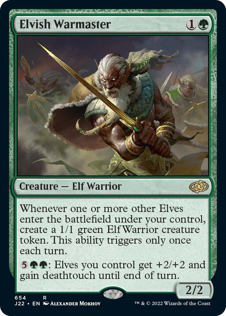 Elvish Warmaster [Jumpstart 2022] | Odin's Place