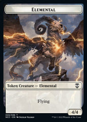 Clue // Elemental (005) Double-Sided Token [Streets of New Capenna Commander Tokens] | Odin's Place