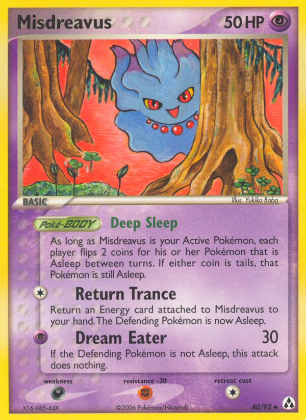 Misdreavus (40/92) [EX: Legend Maker] | Odin's Place