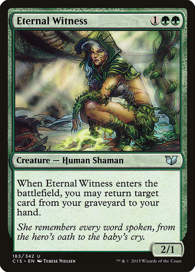 Eternal Witness (183) [Commander 2015] | Odin's Place