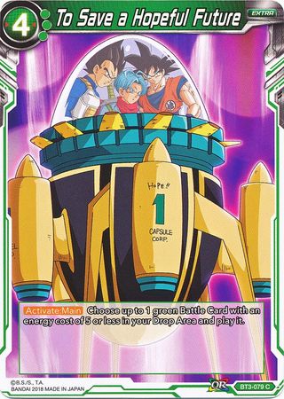To Save a Hopeful Future (BT3-079) [Cross Worlds] | Odin's Place