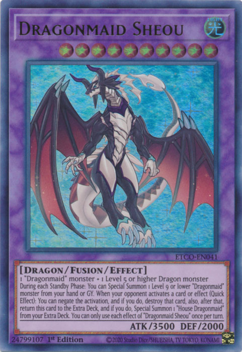Dragonmaid Sheou [ETCO-EN041] Ultra Rare | Odin's Place