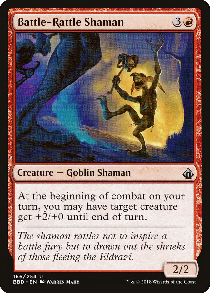 Battle-Rattle Shaman (166) [Battlebond] | Odin's Place