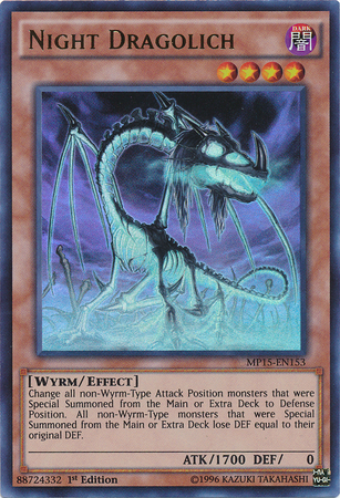 Night Dragolich [MP15-EN153] Ultra Rare | Odin's Place