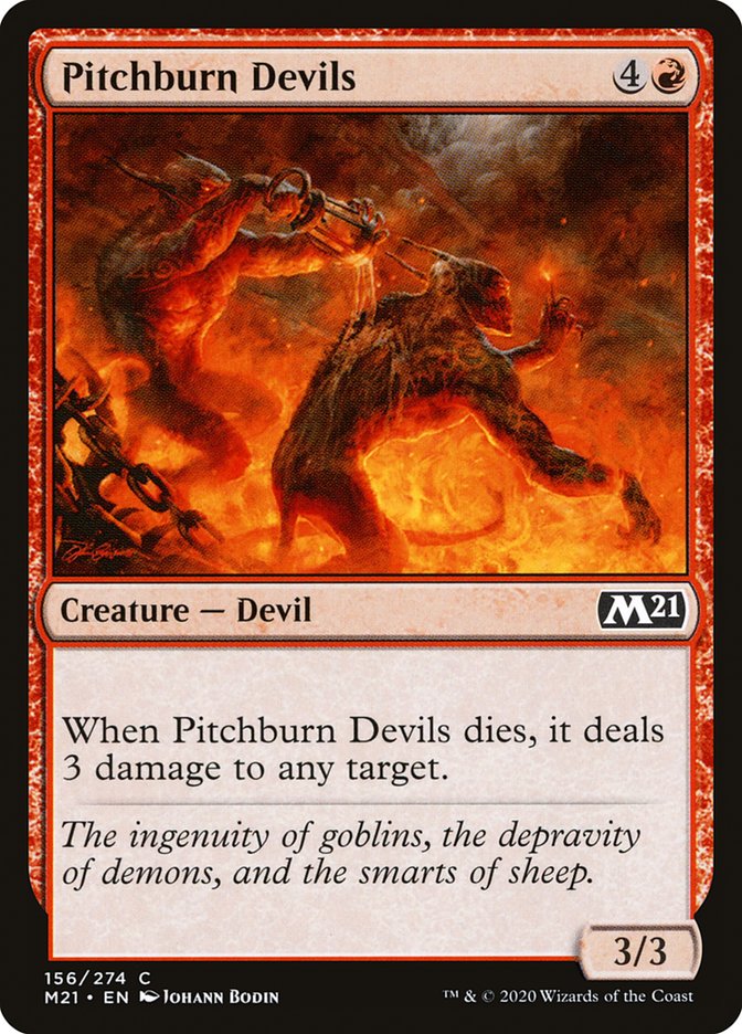 Pitchburn Devils [Core Set 2021] | Odin's Place
