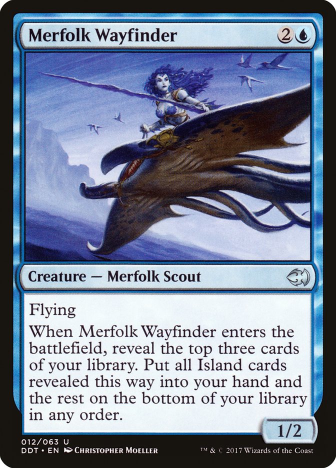 Merfolk Wayfinder (12) [Duel Decks: Merfolk vs. Goblins] | Odin's Place
