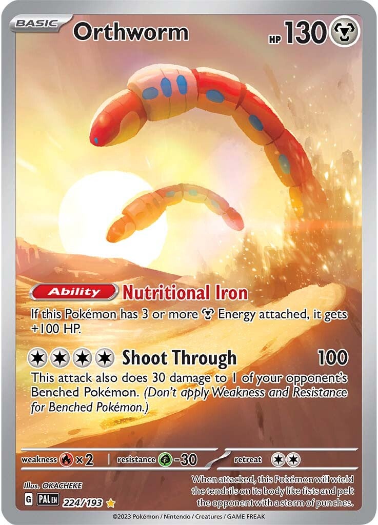 Orthworm (224/193) [Scarlet & Violet: Paldea Evolved] | Odin's Place