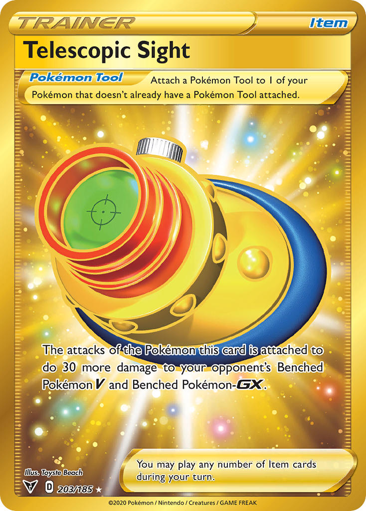 Telescopic Sight (203/185) [Sword & Shield: Vivid Voltage] | Odin's Place