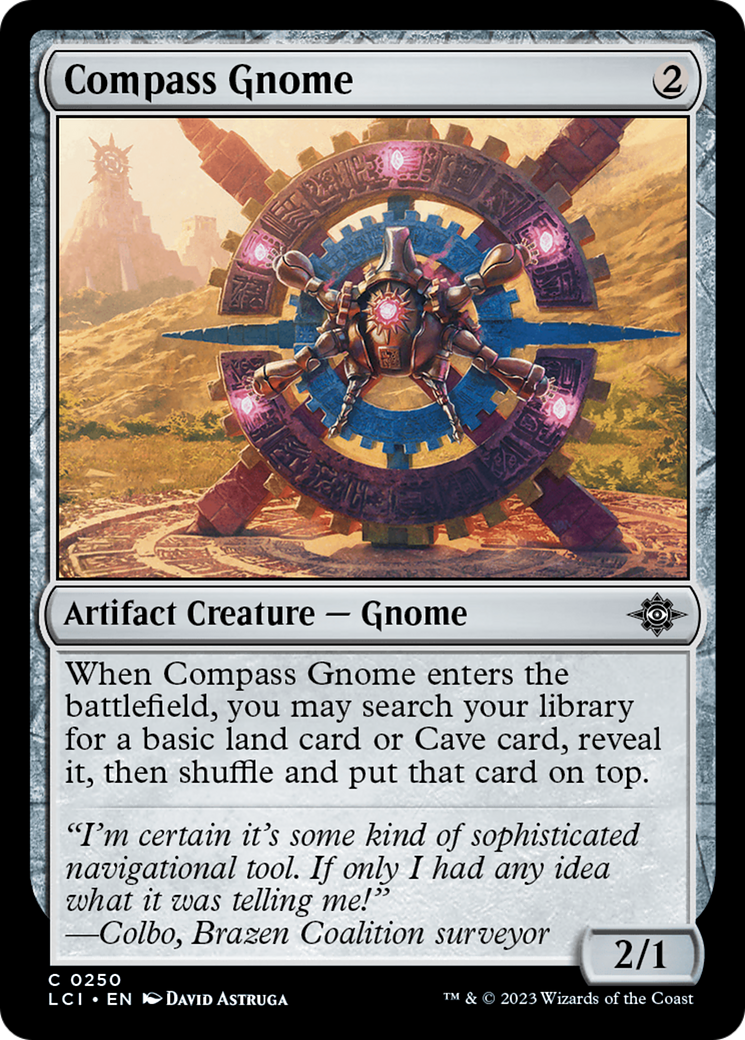 Compass Gnome [The Lost Caverns of Ixalan] | Odin's Place